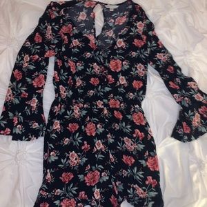 American Eagle Floral Romper